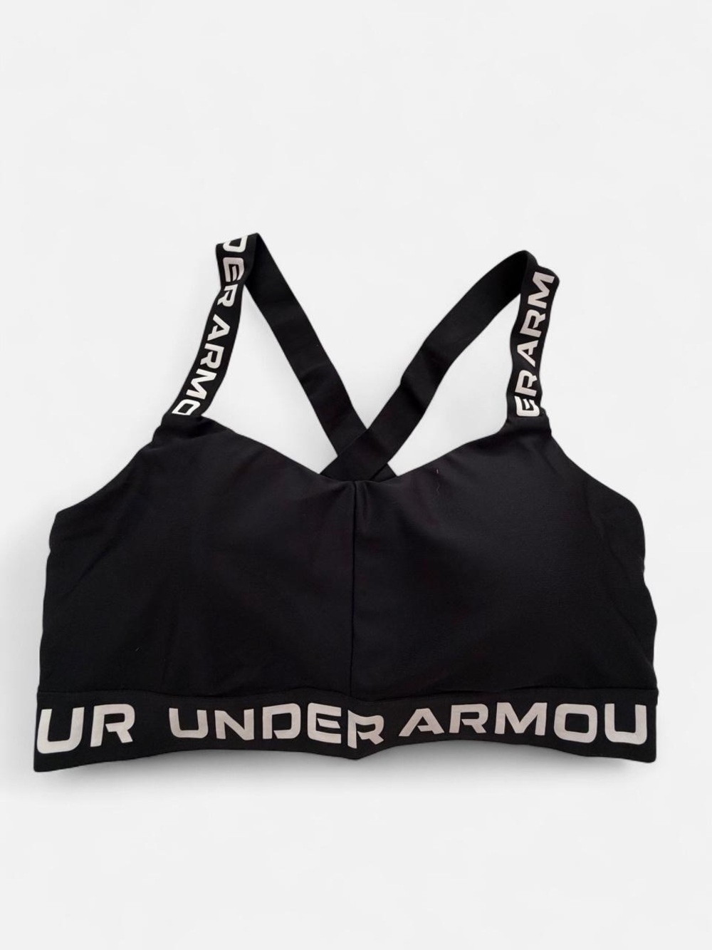 LG Black Sports Bra with Branded Elastic Straps